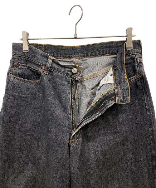 INTERIM（インテリム）INTERIM (インテリム) バギーデニムパンツ ブラック サイズ:5の古着・服飾アイテム