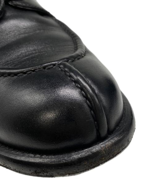 ENZO BONAFE per Le Yucca's（エンツォ・ボナフェ・ペル・レ・ユッカス）ENZO BONAFE per Le Yucca's (エンツォ・ボナフェ・ペル・レ・ユッカス) Uチップレザーシューズ ブラック サイズ:39の古着・服飾アイテム