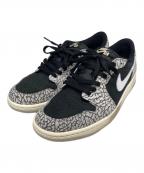 NIKEナイキ）の古着「Air Jordan 1 Retro Low OG」｜ブラック