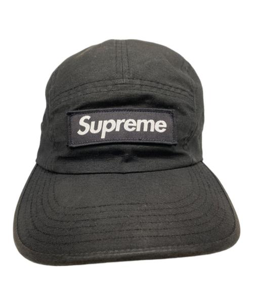 SUPREME（シュプリーム）Supreme (シュプリーム) MIlitary Camp Cap ブラック×パープルの古着・服飾アイテム