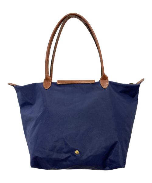 LONGCHAMP（ロンシャン）LONGCHAMP (ロンシャン) ナイロントートバッグ ネイビーの古着・服飾アイテム