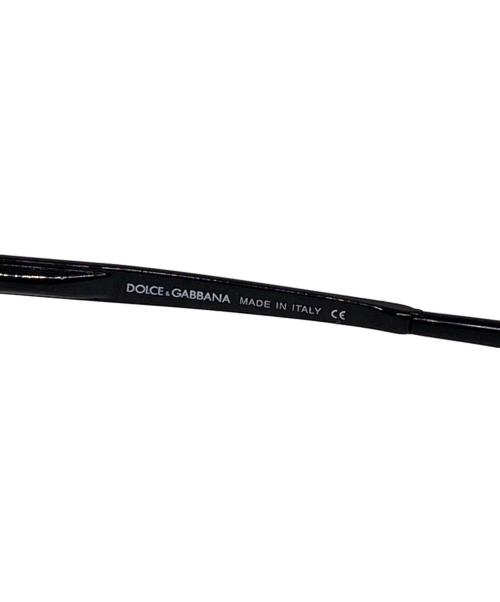 DOLCE & GABBANA（ドルチェ＆ガッバーナ）DOLCE & GABBANA (ドルチェ＆ガッバーナ) サングラス ブラック サイズ:65□15 125の古着・服飾アイテム
