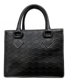 Vivienne Westwood（ヴィヴィアンウエストウッド）の古着「オーブ刻印総柄ハンドバッグ」｜ブラック