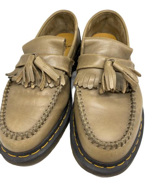 Dr.Martens（ドクターマーチン）Dr.Martens (ドクターマーチン) タッセルローファー ベージュ サイズ:UK7の古着・服飾アイテム