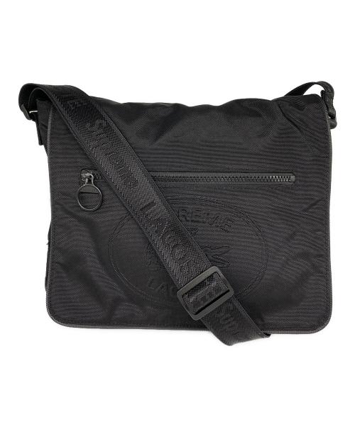 LACOSTE（ラコステ）LACOSTE (ラコステ) Supreme (シュプリーム) 19AW Small Messenger Bag ブラックの古着・服飾アイテム