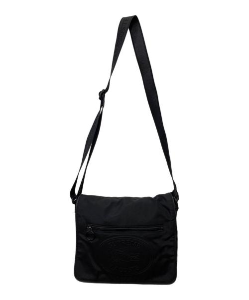 LACOSTE（ラコステ）LACOSTE (ラコステ) Supreme (シュプリーム) 19AW Small Messenger Bag ブラックの古着・服飾アイテム