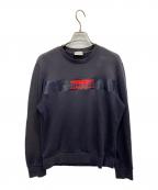 MONCLERモンクレール）の古着「MAGLIA GIROCOLLO スウェット」｜ブラック