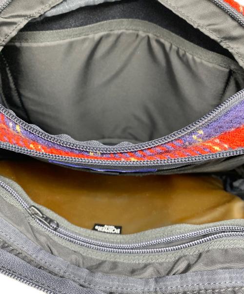 PORTER（ポーター）PORTER COMME des GARCONS JUNYA WATANABE MAN (コム デ ギャルソン ジュンヤ ワタナベ マン) 02AW tartan check wool shoulder bag レッド サイズ:無しの古着・服飾アイテム