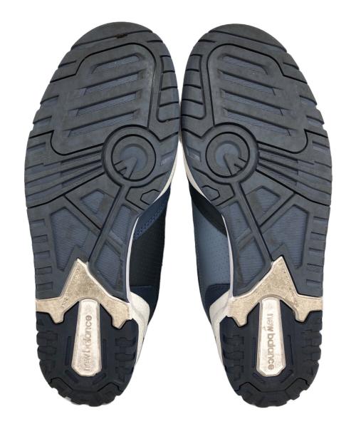 NEW BALANCE（ニューバランス）NEW BALANCE (ニューバランス) 別注550 クレージーパターンスニーカー ブルー サイズ:26.5㎝の古着・服飾アイテム