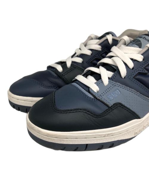 NEW BALANCE（ニューバランス）NEW BALANCE (ニューバランス) 別注550 クレージーパターンスニーカー ブルー サイズ:26.5㎝の古着・服飾アイテム