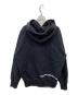 SUPREME (シュプリーム) COMME des GARCONS SHIRT (コムデギャルソンシャツ) Split Box Logo Hooded Sweatshirt ブラック サイズ:S：19000円