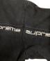 中古・古着 SUPREME (シュプリーム) Text StripeHooded Sweatshirt ブラック サイズ:Ｓ：11000円