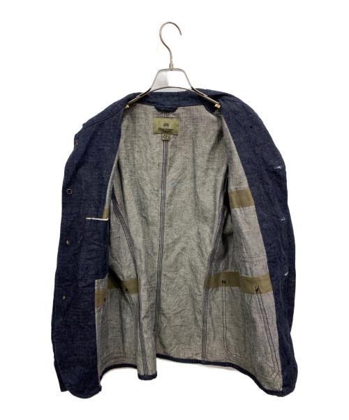 NIGEL CABOURN（ナイジェルケーボン）NIGEL CABOURN (ナイジェルケーボン) WORKER JACKET インディゴ サイズ:46の古着・服飾アイテム