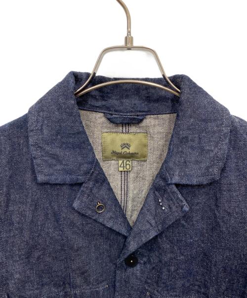 NIGEL CABOURN（ナイジェルケーボン）NIGEL CABOURN (ナイジェルケーボン) WORKER JACKET インディゴ サイズ:46の古着・服飾アイテム
