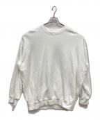 KUME.JPクメ）の古着「クルーネックスウェット」｜ホワイト