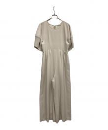 CLANE（クラネ）の古着「LANTERN SLEEVE ALL IN ONE」｜ベージュ