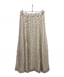 Snidel（スナイデル）の古着「デザインチュールスカート」｜ピンク