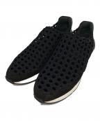 HERMESエルメス）の古着「メッシュスリッポン」｜ブラック