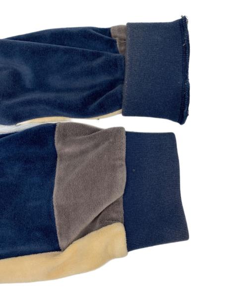 SUPREME（シュプリーム）SUPREME (シュプリーム) 20AW Patchwork Velor L/S Polo ネイビー サイズ:Mの古着・服飾アイテム