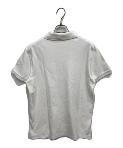 LOUIS VUITTON（ルイ ヴィトン）LOUIS VUITTON (ルイ ヴィトン) 刺繍ロゴポロシャツ ホワイト サイズ:Mの古着・服飾アイテム