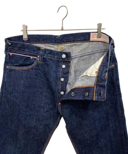 EVISU（エヴィス）EVISU (エビス) カモメプリントセルビッチデニムパンツ インディゴ サイズ:W38の古着・服飾アイテム