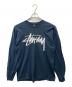 stussy（ステューシー）の古着「ロングスリーブカットソー」｜ネイビー