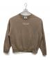 9090（9090）の古着「バックプリントスウェット」｜ブラウン