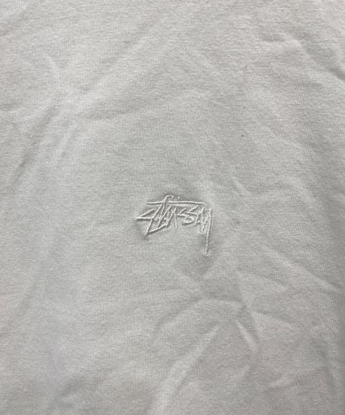 stussy（ステューシー）stussy (ステューシー) STOCK LOGO LS TEE ホワイト サイズ:ＸＬの古着・服飾アイテム