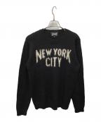 Schottショット）の古着「モヘアニット」｜ブラック