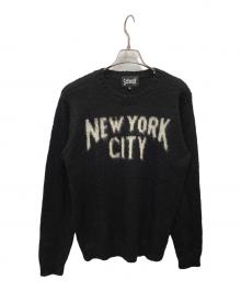 Schott（ショット）の古着「モヘアニット」｜ブラック