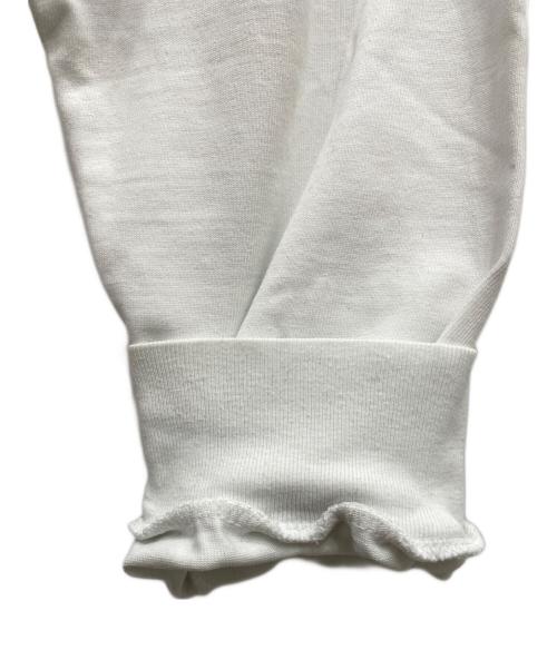 H BEAUTY&YOUTH（エイチ ビューティー&ユース）H BEAUTY&YOUTH (エイチ ビューティー&ユース) クルーネックスウェット ホワイト サイズ:36の古着・服飾アイテム