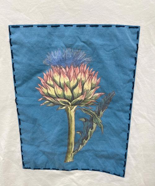 CABAN（キャバン）CABAN (キャバン) NEW COSTARICA アートTシャツ ホワイト サイズ:Mの古着・服飾アイテム