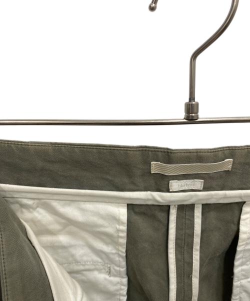 BLURHMS（ブラームス）BLURHMS (ブラームス) Washed Gabardine Super Wide 6P Slacks グリーン サイズ:2の古着・服飾アイテム