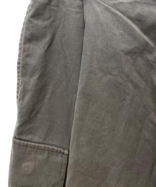 BLURHMS（ブラームス）BLURHMS (ブラームス) Washed Gabardine Super Wide 6P Slacks グリーン サイズ:2の古着・服飾アイテム