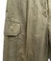 中古・古着 BLURHMS (ブラームス) Washed Gabardine Super Wide 6P Slacks グリーン サイズ:2：9000円