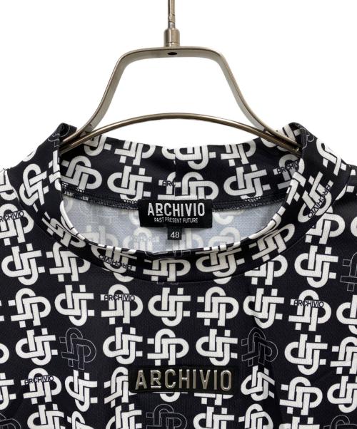 archivio（アルチビオ）archivio (アルチビオ) UV速乾ハイネックプルオーバー ブラック サイズ:48の古着・服飾アイテム