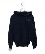 PEARLY GATESパーリーゲイツ）の古着「タオルパーカー」｜ネイビー