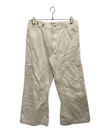 LEE×maturely（リー×マチュアリー）の古着「ツイルダブルニーペインターパンツ」｜ベージュ