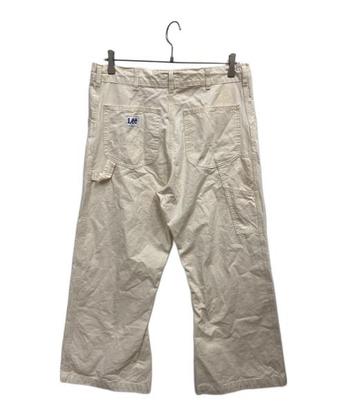 LEE（リー）LEE (リー) maturely (マチュアリー) ツイルダブルニーペインターパンツ ベージュ サイズ:XSの古着・服飾アイテム