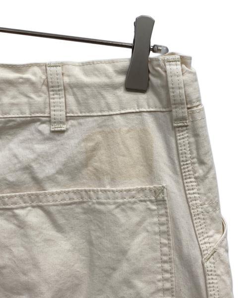 LEE（リー）LEE (リー) maturely (マチュアリー) ツイルダブルニーペインターパンツ ベージュ サイズ:XSの古着・服飾アイテム