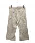 LEE (リー) maturely (マチュアリー) ツイルダブルニーペインターパンツ ベージュ サイズ:XS：4000円