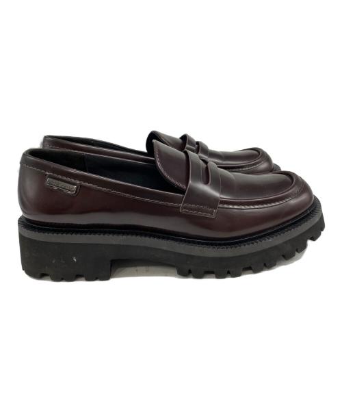 CHARLES & KEITH（チャールズアンドキース）CHARLES & KEITH (チャールズ＆キース) カバードリッジソール ローファー ブラウン サイズ:39の古着・服飾アイテム