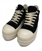 DRKSHDWダークシャドウ）の古着「DOUBLE BUMPER LOW SNEAKS」｜ブラック×ホワイト