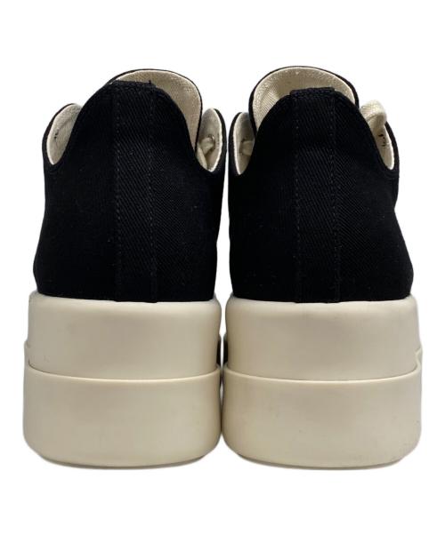 DRKSHDW（ダークシャドウ）DRKSHDW (ダークシャドウ) DOUBLE BUMPER LOW SNEAKS ブラック×ホワイト サイズ:40の古着・服飾アイテム