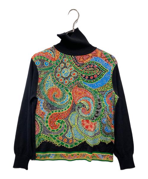 LEONARD（レオナール）LEONARD (レオナール) タートルネックニット ブラック サイズ:Ｍの古着・服飾アイテム