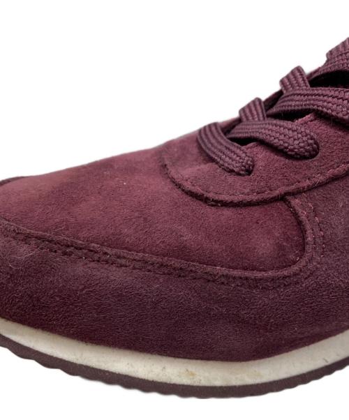 LAUREN RALPH LAUREN（ローレンラルフローレン）LAUREN RALPH LAUREN (ローレンラルフローレン) スタッズスニーカー レッド サイズ:38の古着・服飾アイテム