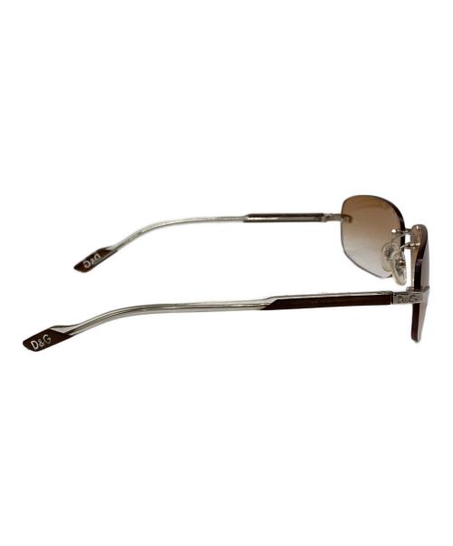 DOLCE & GABBANA（ドルチェ＆ガッバーナ）DOLCE & GABBANA (ドルチェ＆ガッバーナ) サングラス ブラウン サイズ:57□15-130の古着・服飾アイテム