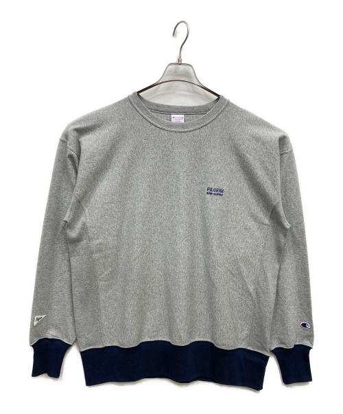 Champion（チャンピオン）Champion (チャンピオン) リバースウィーブスウェット グレー サイズ:XLの古着・服飾アイテム