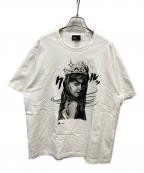 KOLOR×AC部カラー×エーシーブ）の古着「グラフィックTシャツ」｜ホワイト