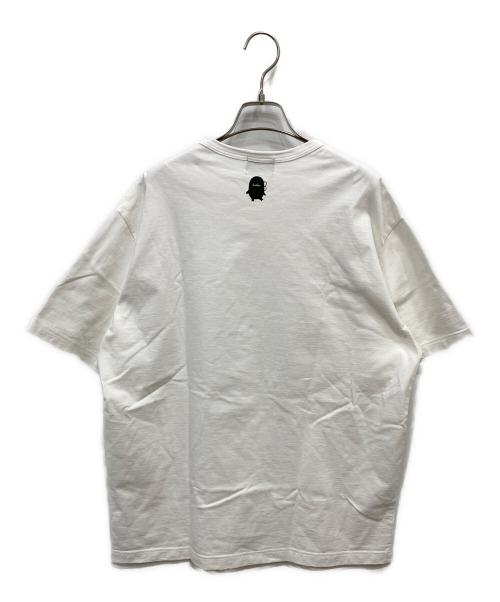 KOLOR（カラー）KOLOR (カラー) AC部 (エーシーブ) グラフィックTシャツ ホワイト サイズ:2の古着・服飾アイテム